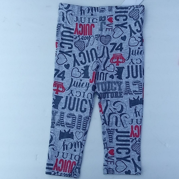 Juicy Couture Top & Legging Matching Set Sz 18 Mo. - Picture 4 of 5
